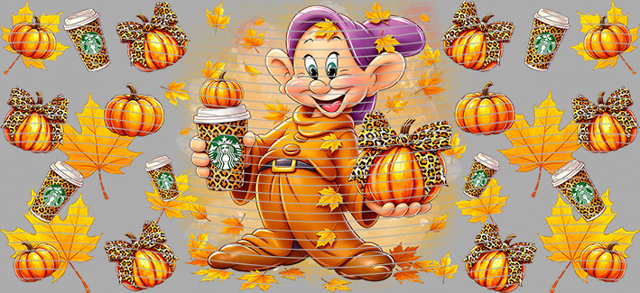 16oz Disney style-D-2214
